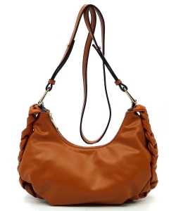 Fashion Twist Hobo Shoulder Bag PA1001 COGNAC